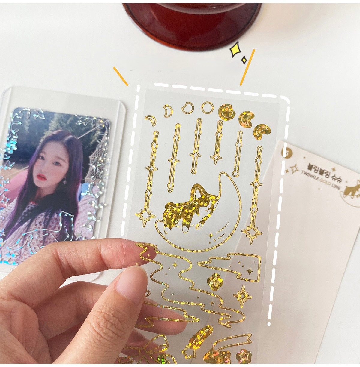 Polco Kpop Card Making Sticker