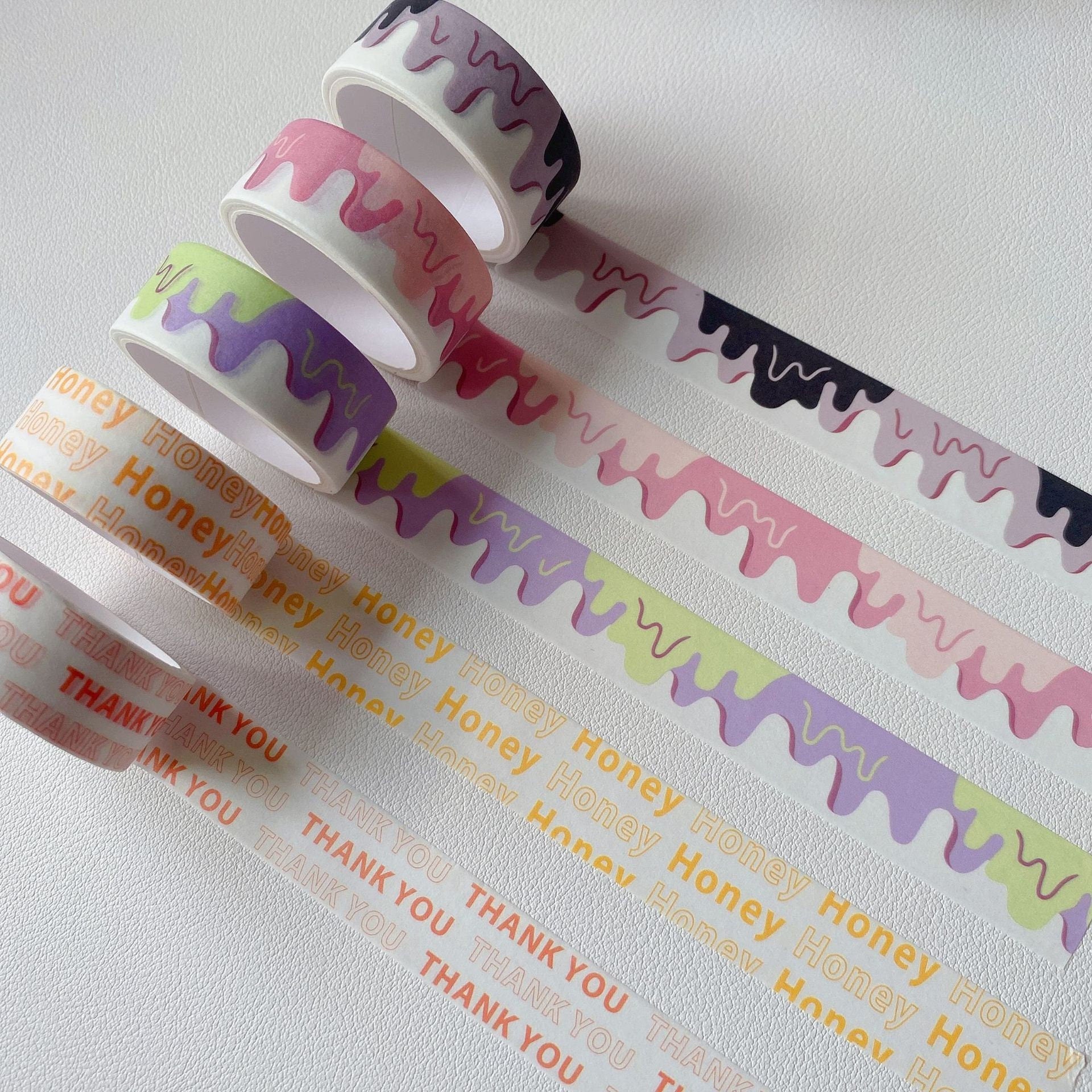 Melted Cheese washi tape, scrapbooking decoration frame washi tape