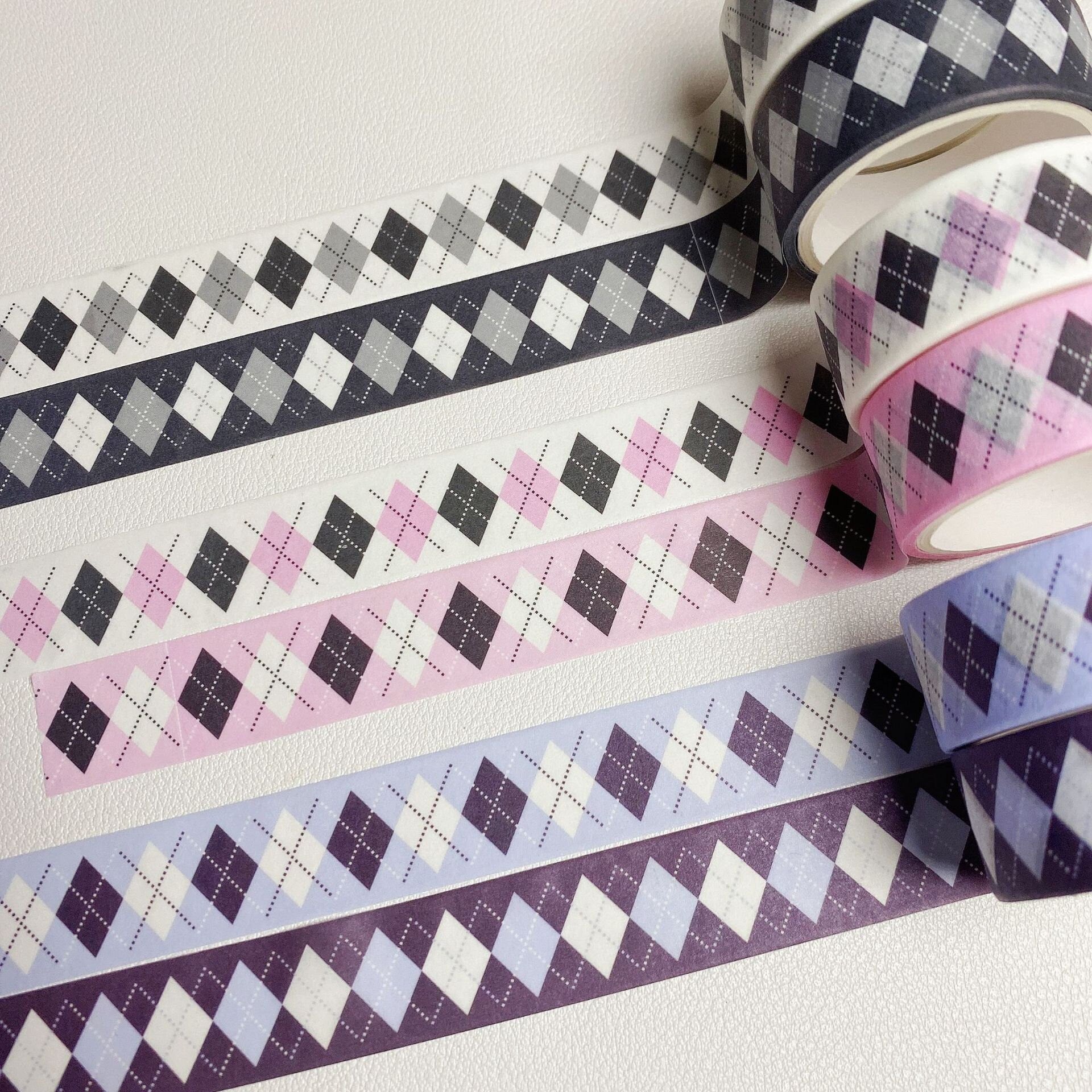 Plaid washi tape, scrapbooking deco washi tape