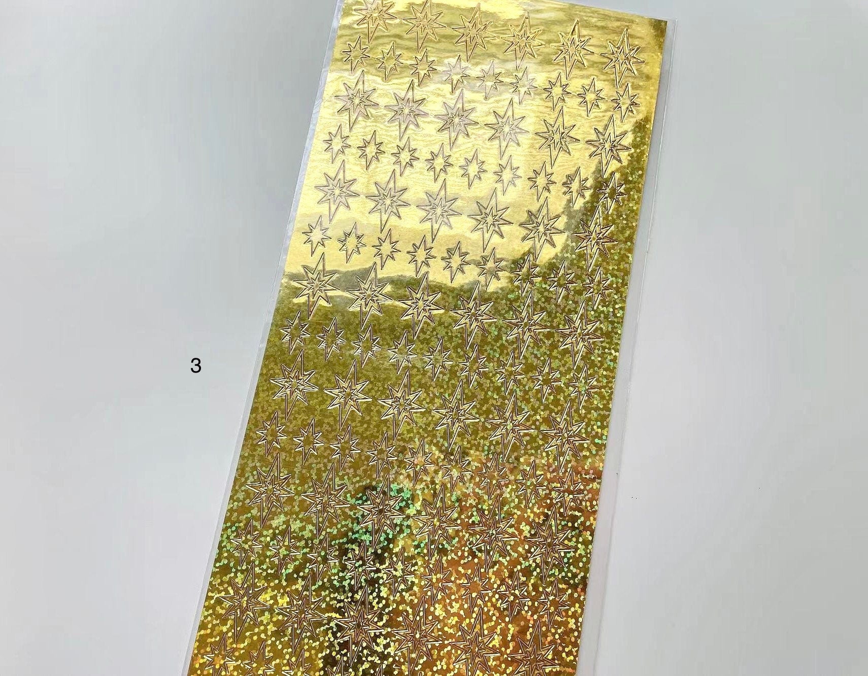 Metalic Star Sticker