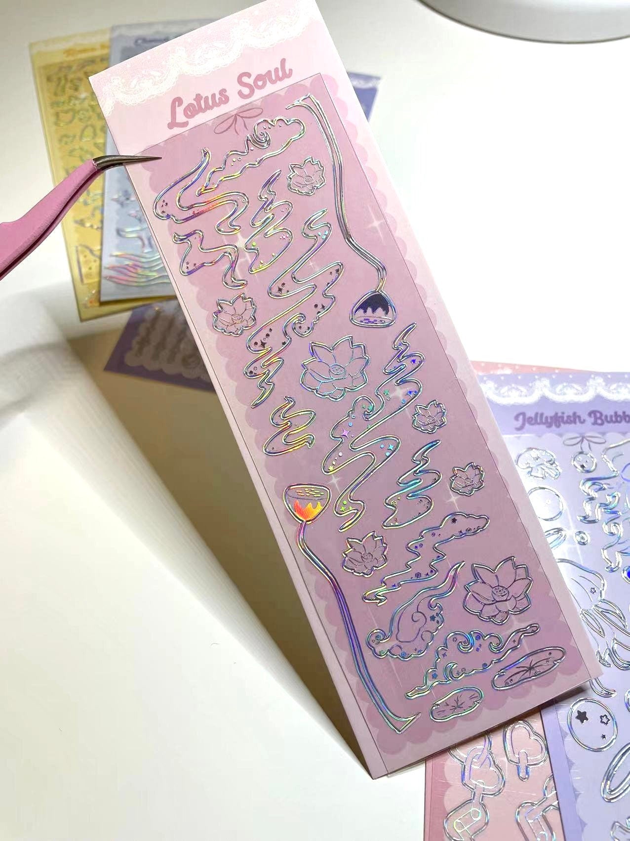 Holographic Toploader Sticker