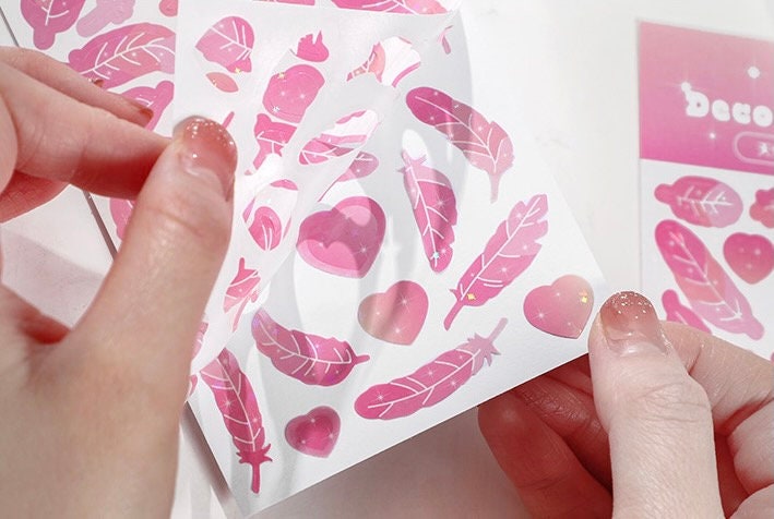 Feather Sticker Sheet