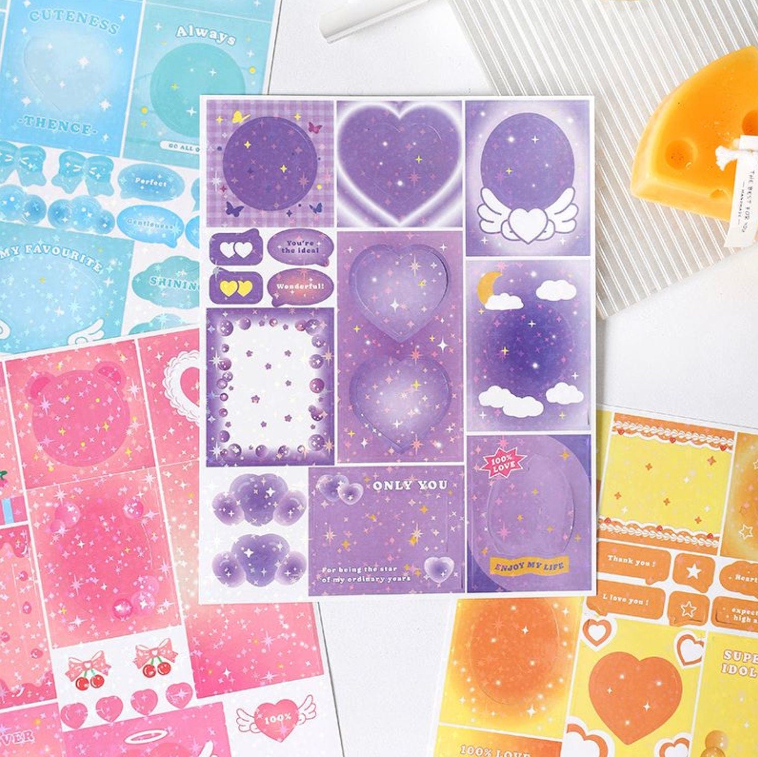 Photo Frame Sticker Sheet