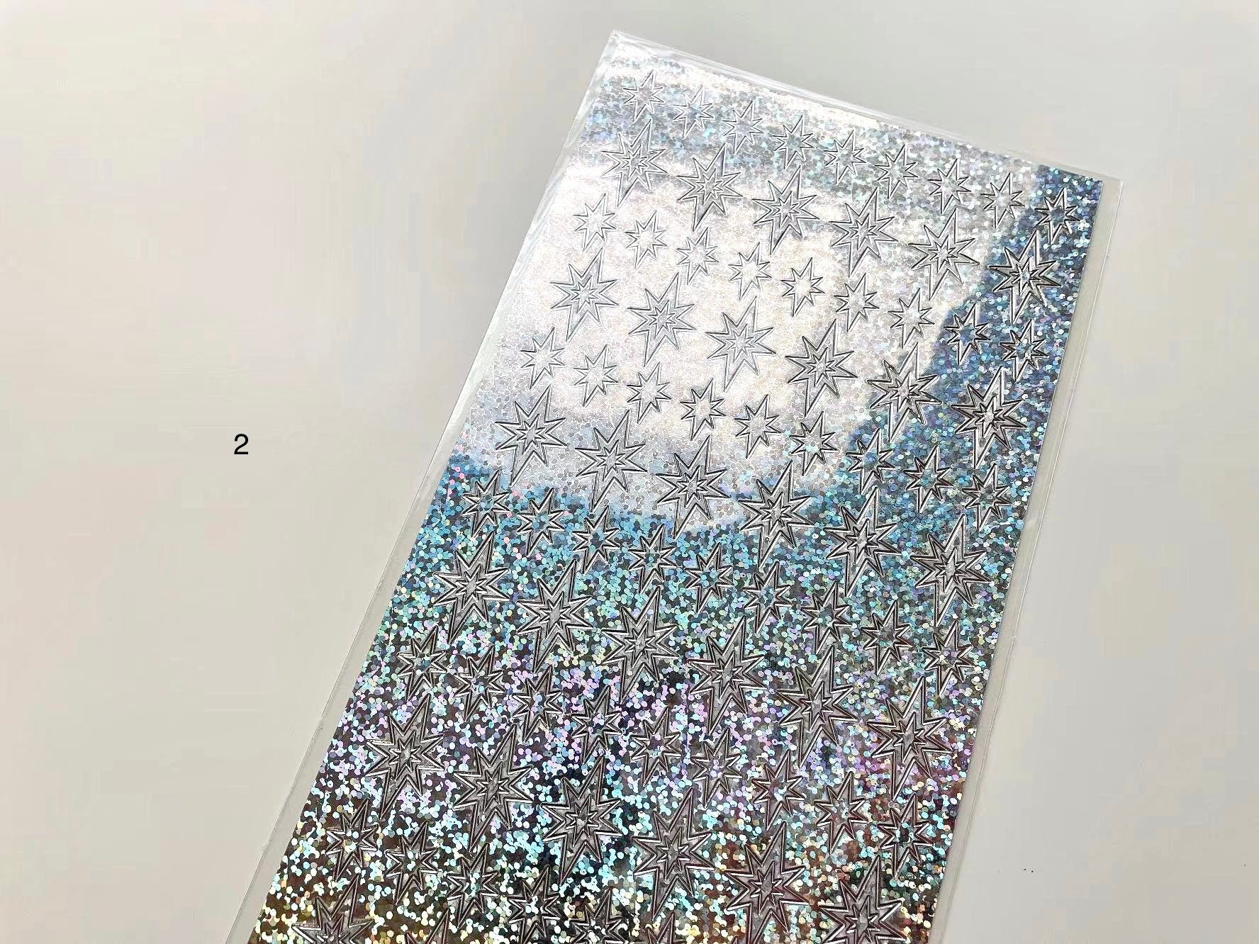 Metalic Star Sticker