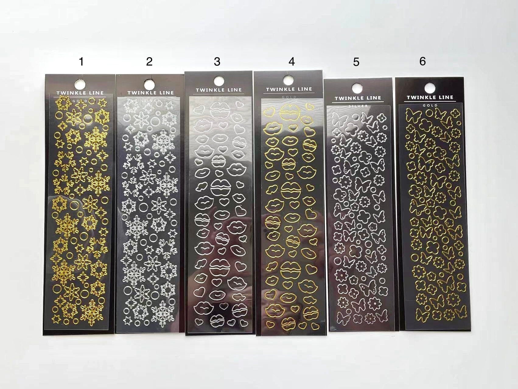 Twinkle Line Sticker Sheet