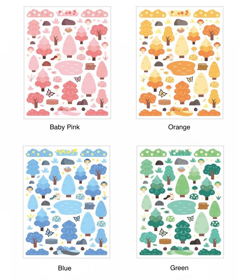 Forest Sticker Sheet
