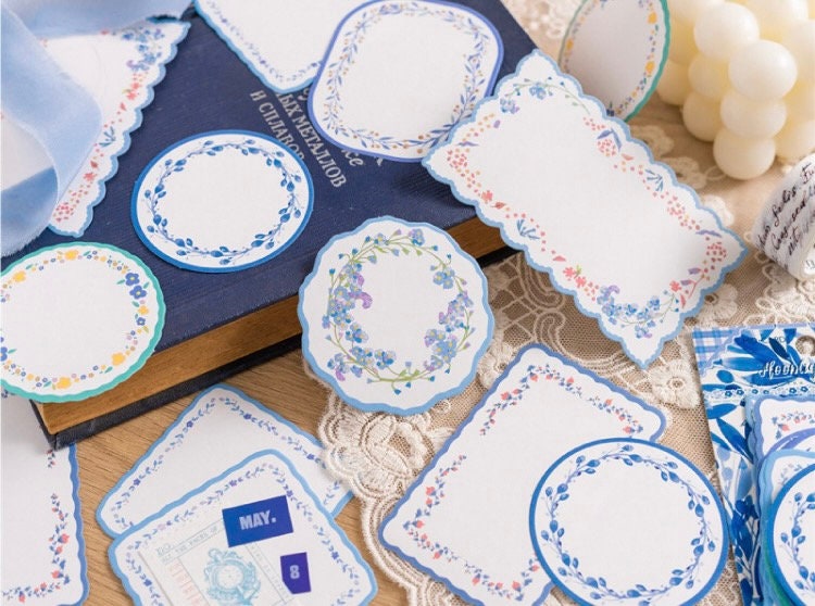 Flower Frame Note Paper