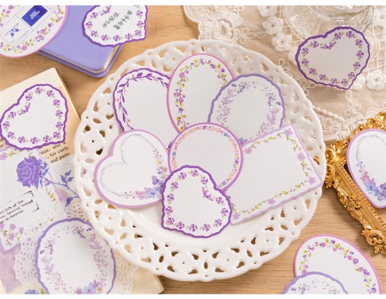 Flower Frame Note Paper