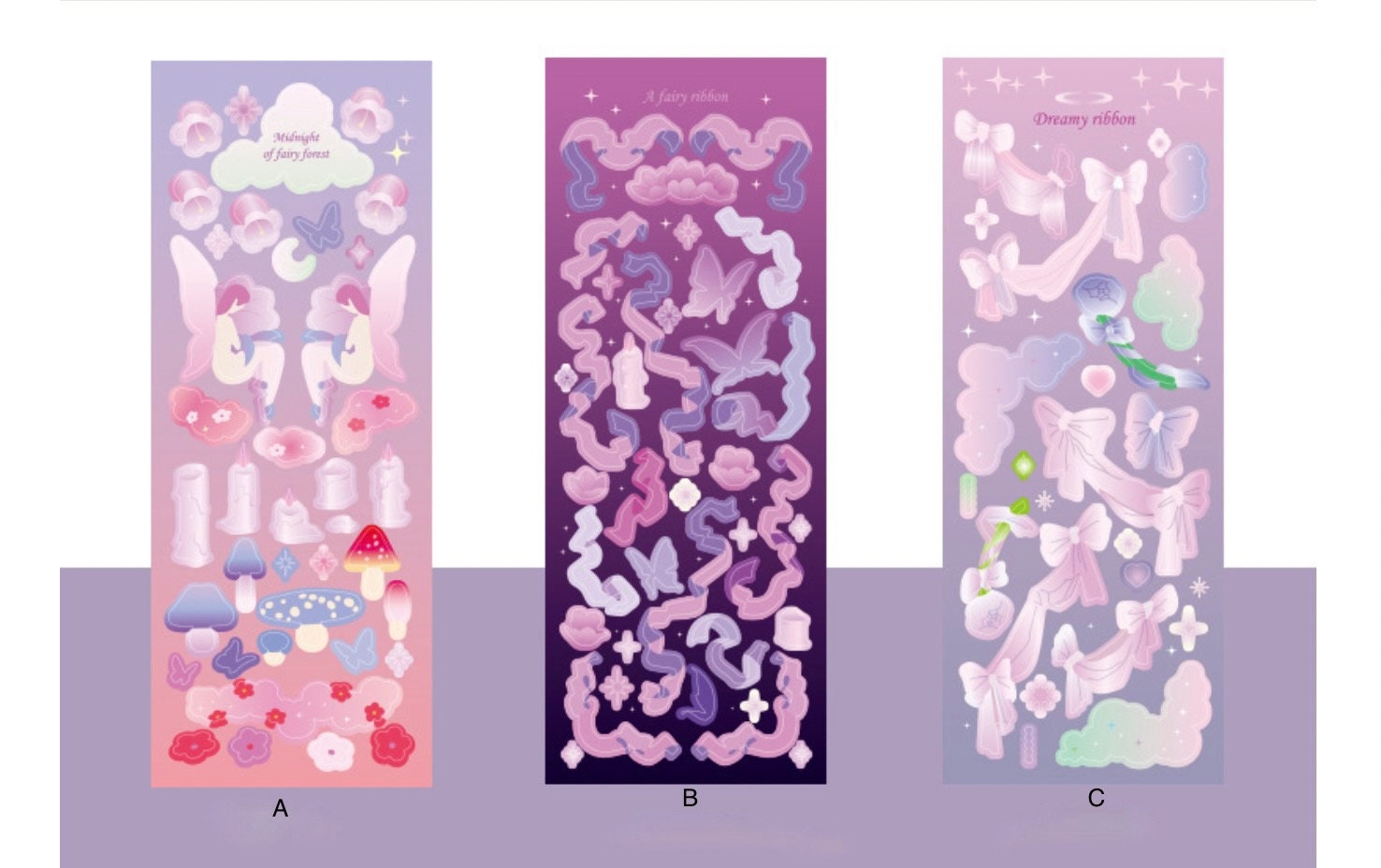 Fairy & Butterfly Sticker Sheet