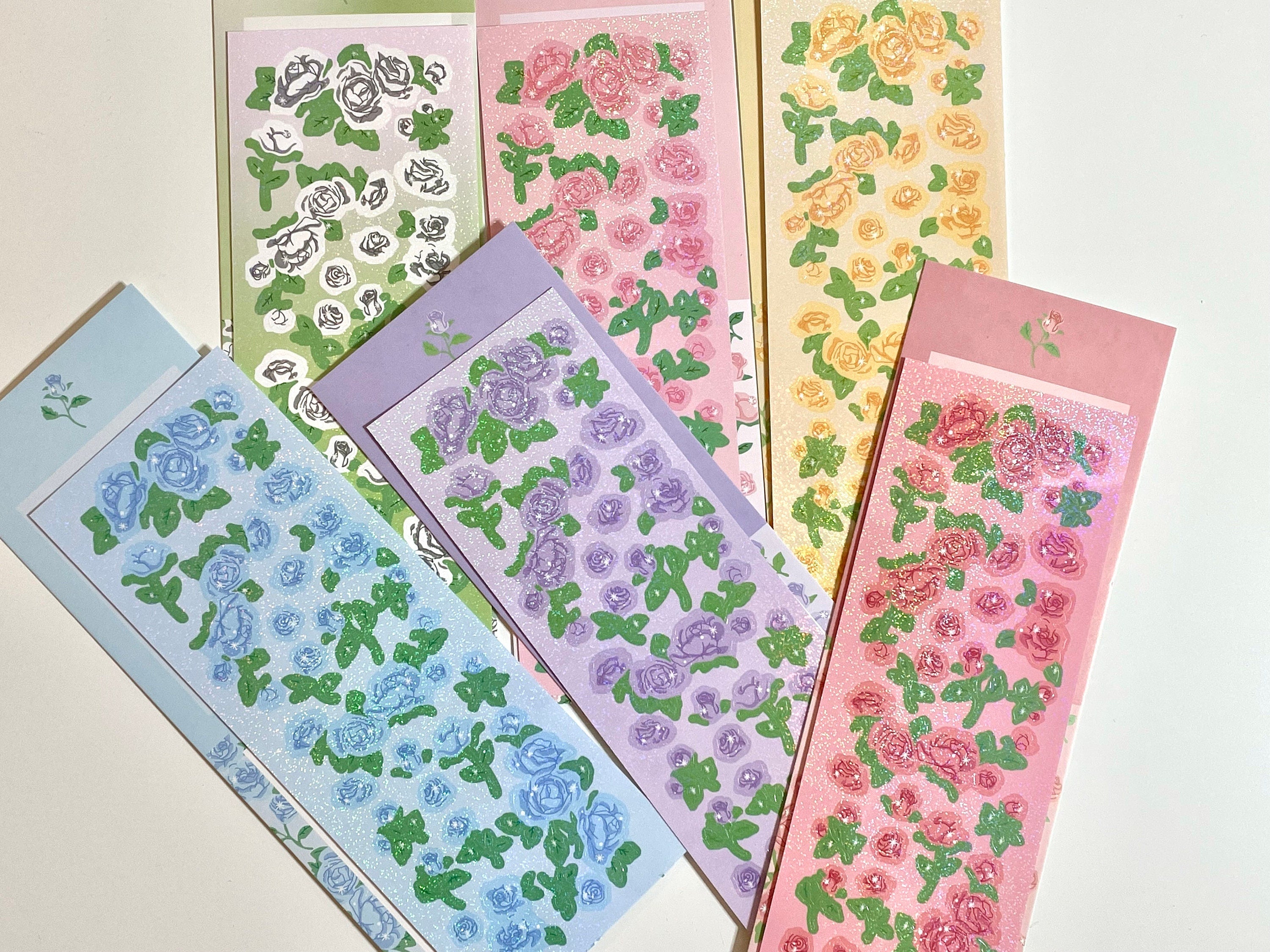 New Version Overlay Rose Deco Sticker