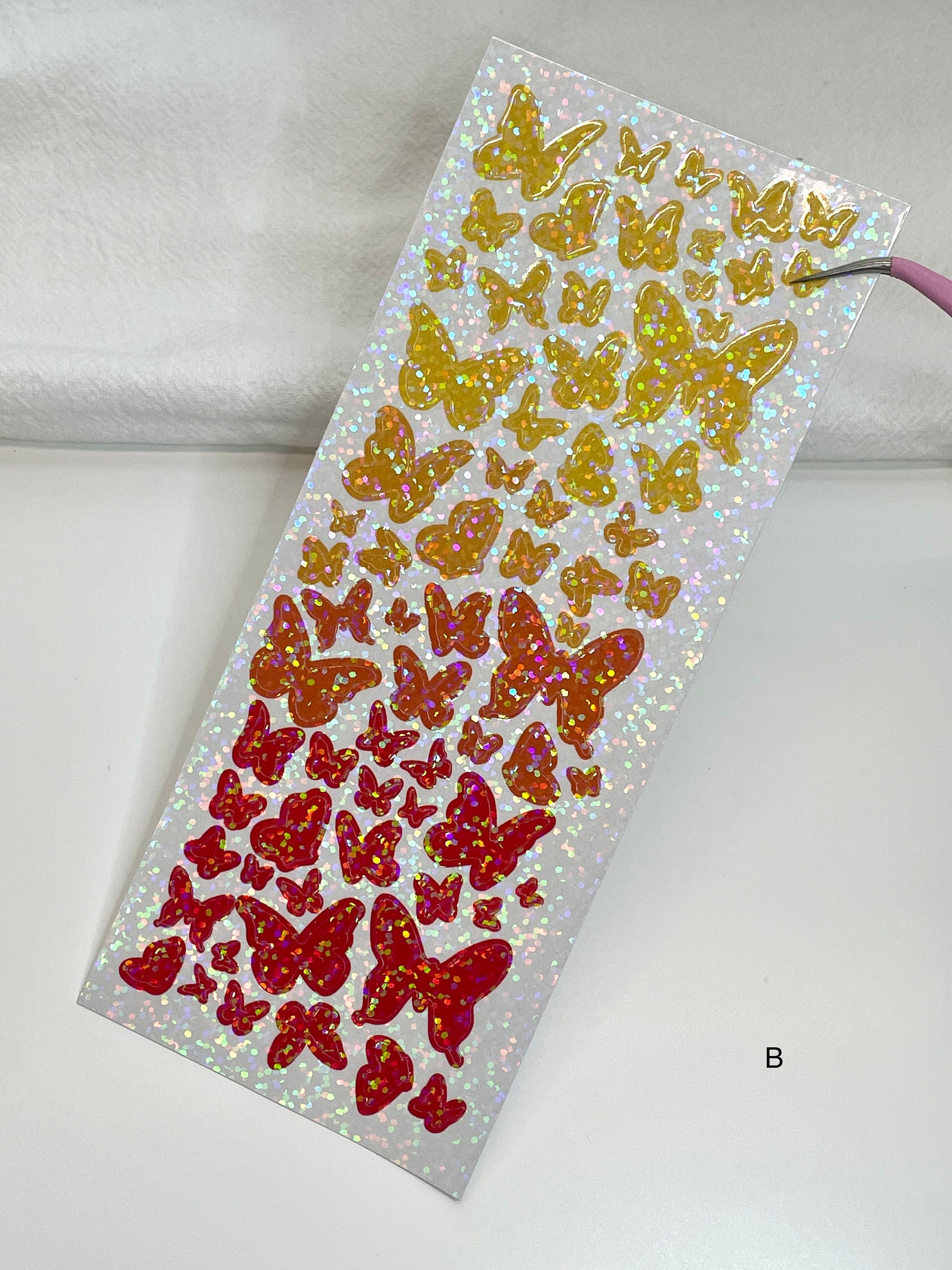 Gradient Butterfly Sticker