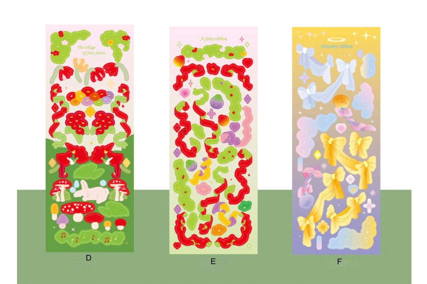 Fairy & Butterfly Sticker Sheet