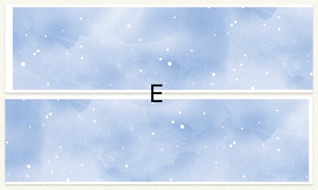 Cloud Deco Washi Tape