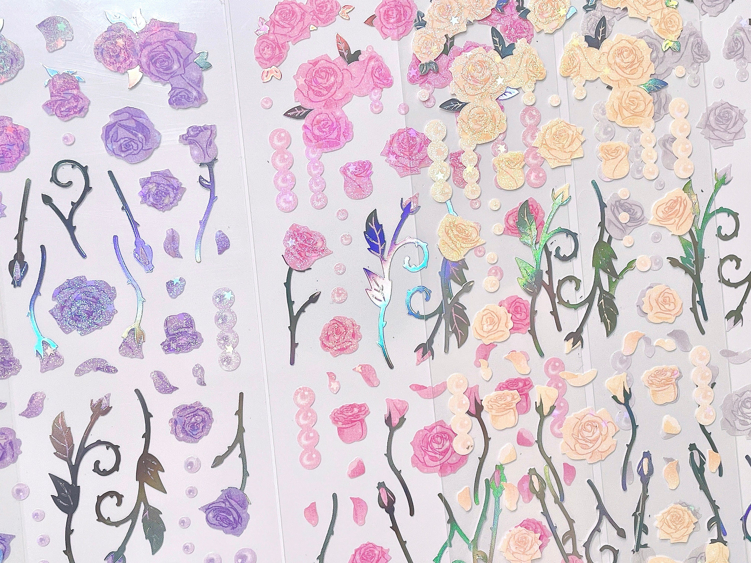 Rose & Pearl Sticker