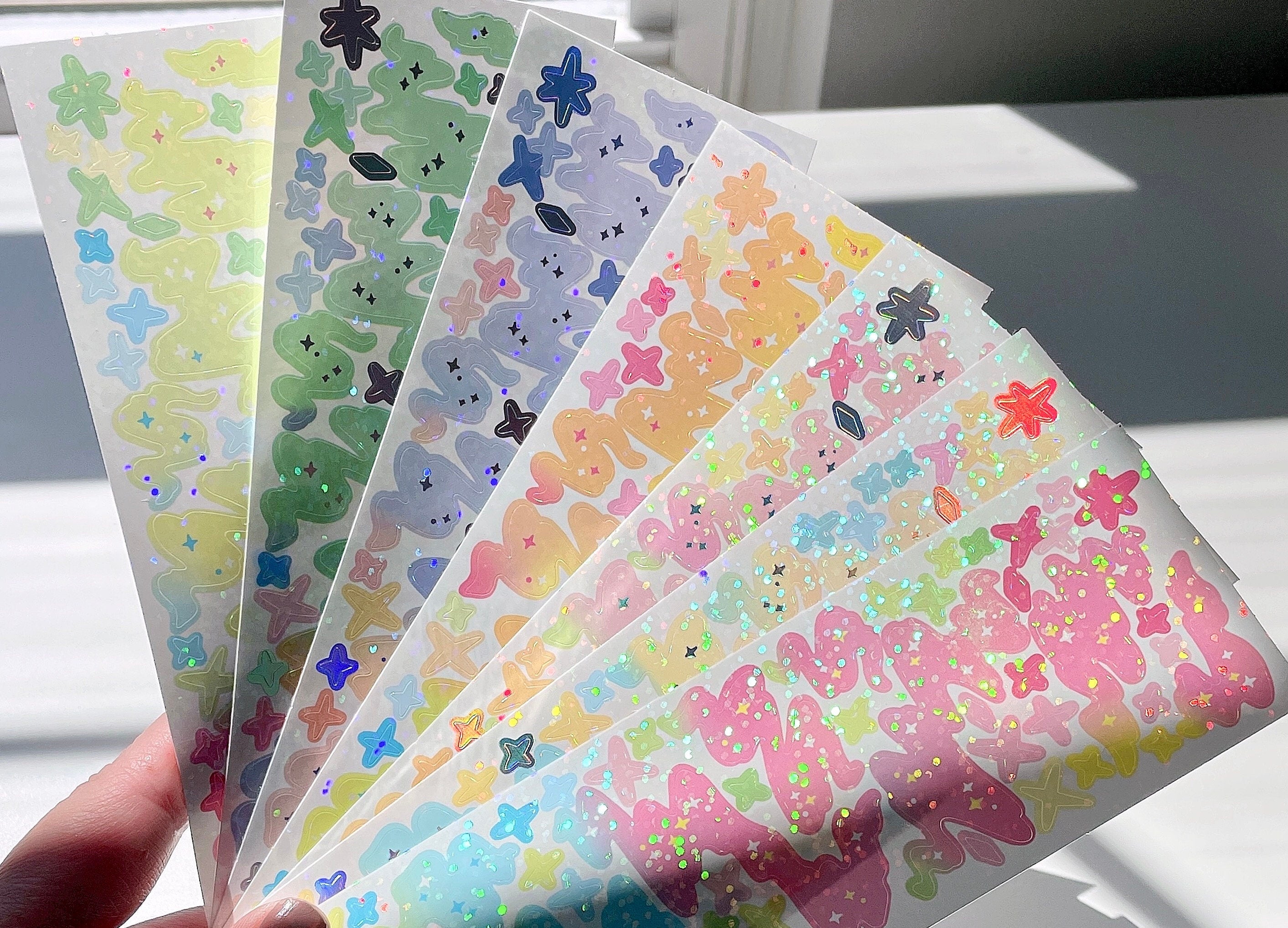 Toploader Sticker Sheet