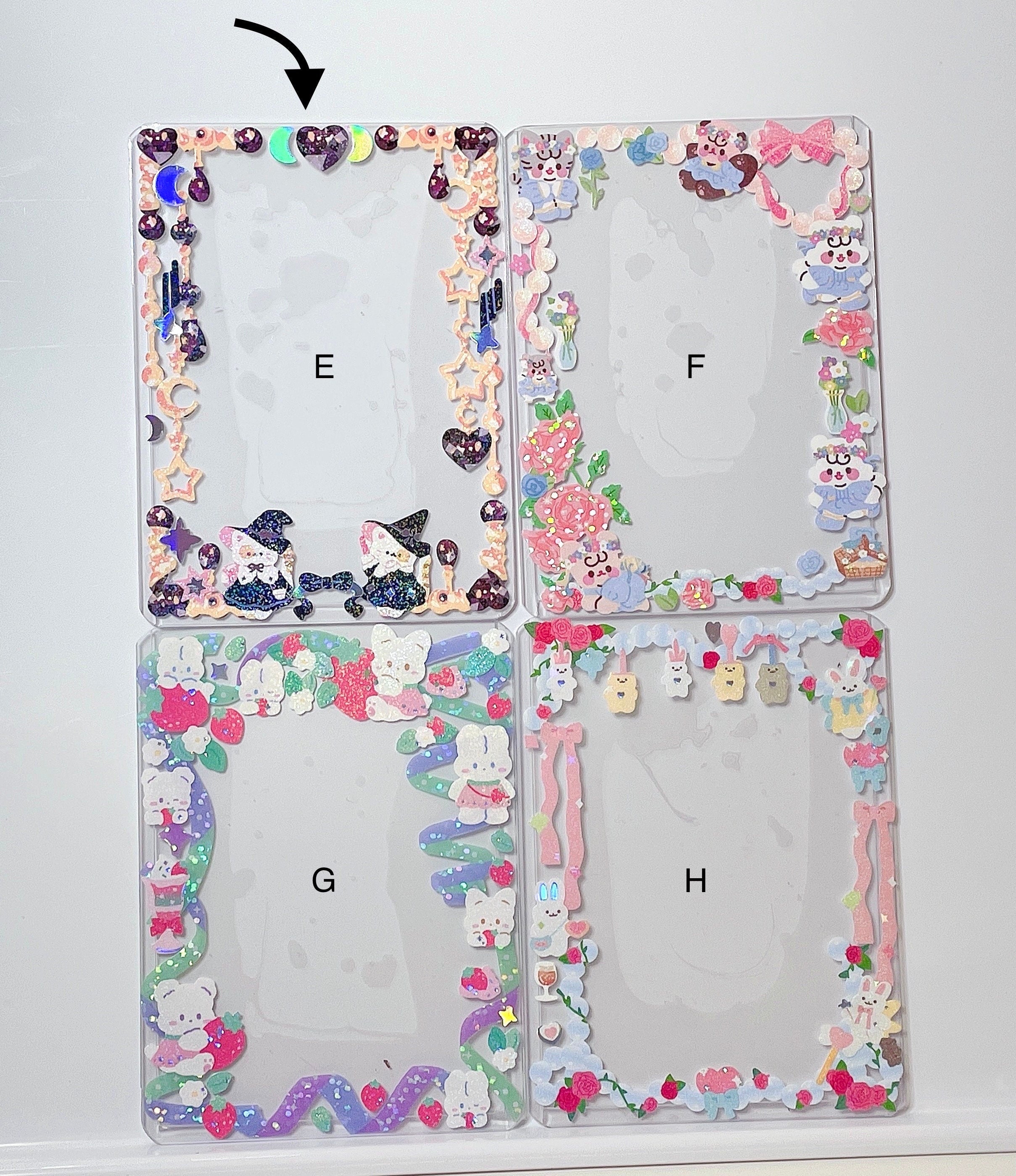 Kawaii decorated kpop toploader